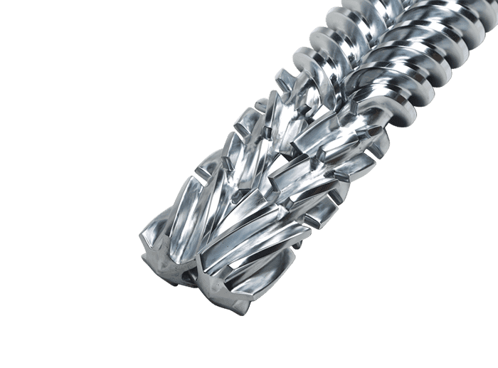 錐形雙螺桿機筒